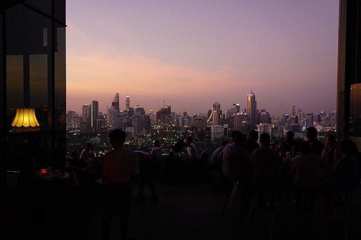 방콕 루프탑바 소소피텔 파크소사이어티&하이소
