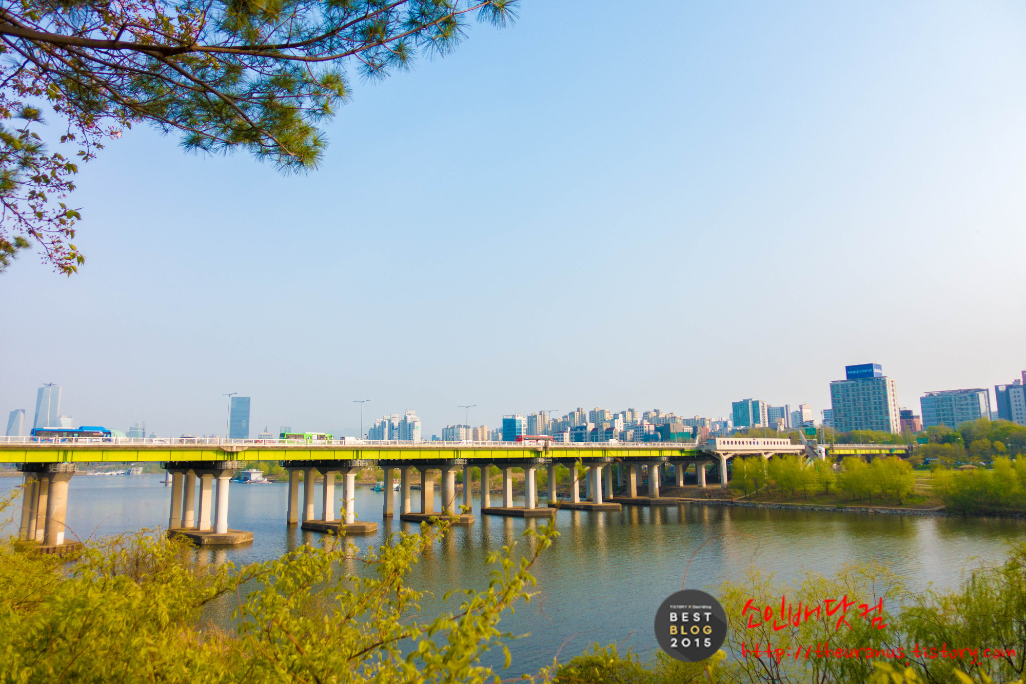 서울 한강 "선유도 공원"