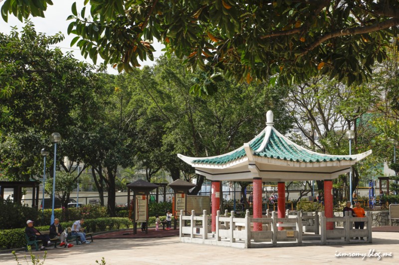 홍콩 자유여행 가볼만한곳, 홍콩 무정부 할램가 흔적 구룡채성공원