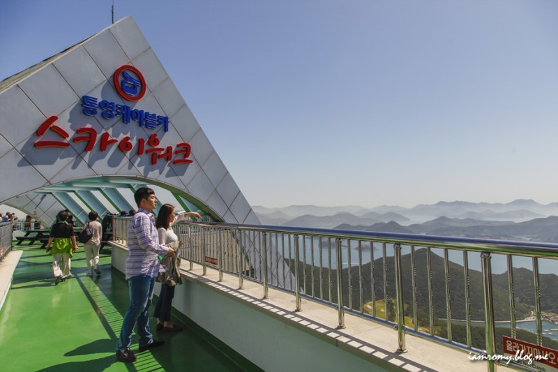 통영 가볼만한곳, 통영케이블카 타고 편하게 미륵산 한려수도 조망