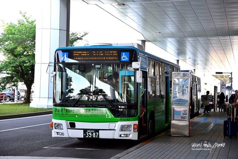후쿠오카여행, 후쿠오카공항에서 하카타역 버스