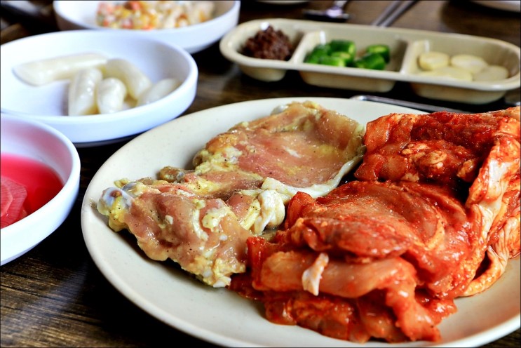 춘천 숯불닭갈비 맛집, 농가닭갈비 본연의 맛 그대로!