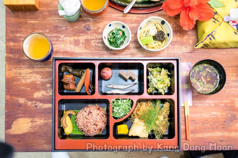 오키나와 자유여행 에미노미세 장수 식단을 맛보다