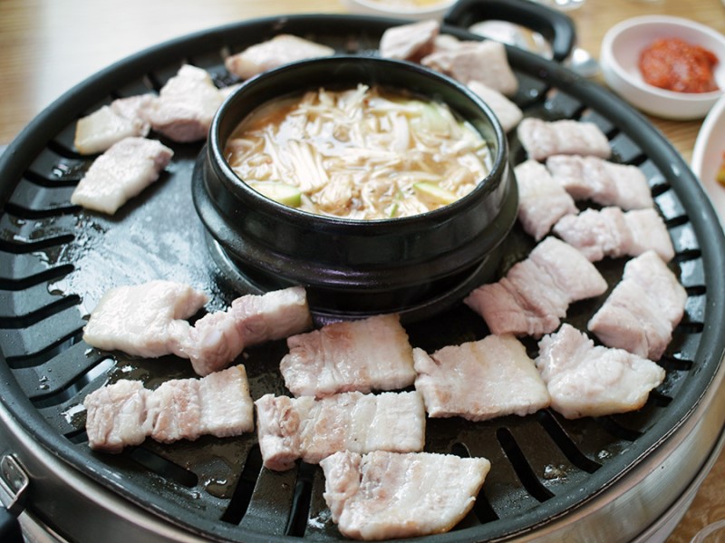 계양구맛집 귤현동 정가네 삼겹살에 김치찌개 굿!