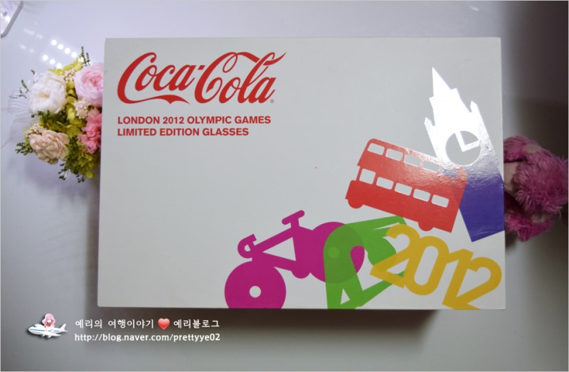 맥도날드x코카콜라컵 런던 올림픽 에디션 글래스 드려요