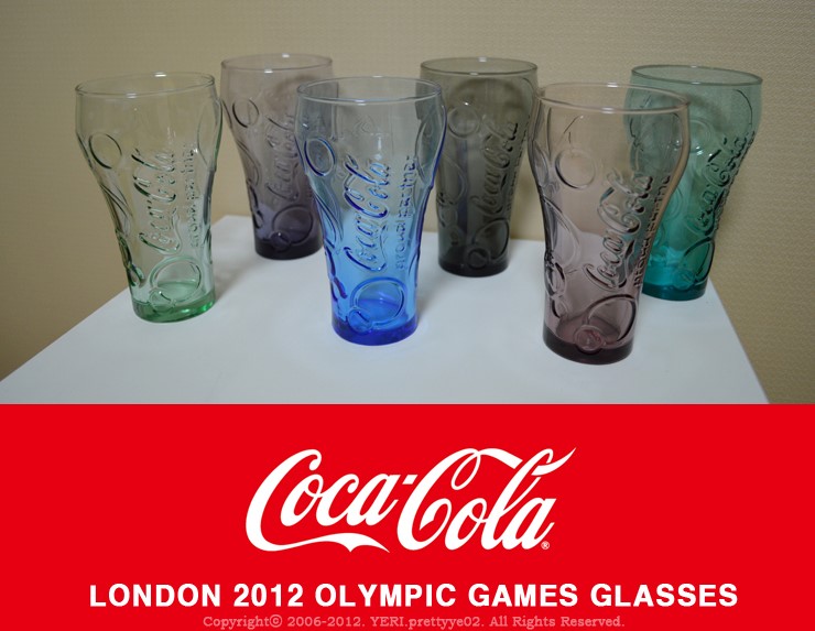맥도날드x코카콜라컵 런던 올림픽 에디션 글래스 드려요