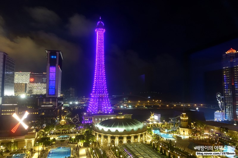 마카오 호텔, 파리에 온 듯한 더 파리지앵 마카오 에펠타워 더블룸 후기 : 마카오 여행