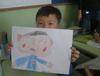 몽골 D+14 3주차 첫수업 : 몽골 2학년 아이들과 자기 얼굴 그리기