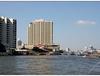 차오 프라야 강 과 새벽 사원 Chao Phraya river and Wat Arun