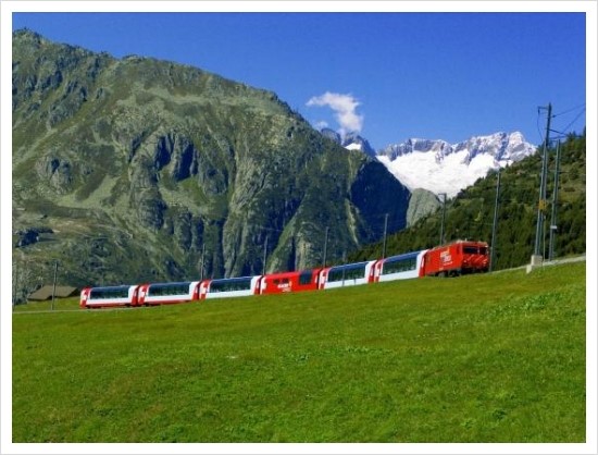 스위스 관광열차 / 빙하특급(Glacier express) / 생모리츠-쿠어-안데르마트-체르마트(St.Moriz-Chur-Andermatt-Visp-Zermatt) 추가 정보