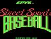 [DOS] 스트리트 스포츠 베이스볼 (Street Sports Baseball.1987) 