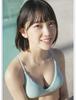 '노기자카46' 호리 미오나, 솔로 사진집의 표지를 공개. 수영복 표지는 맴버 최초