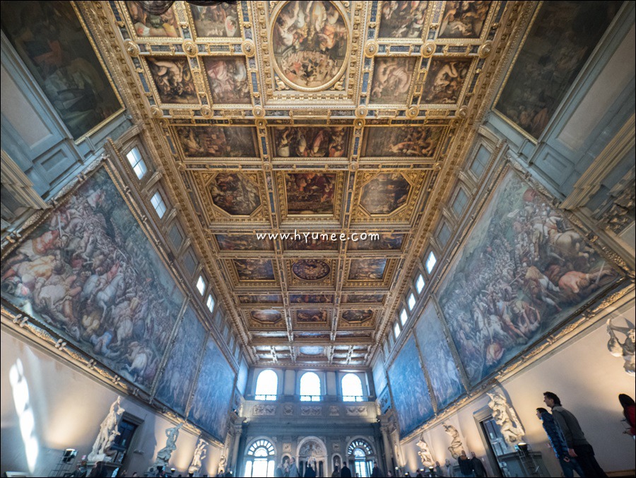 찾아라! 바사리의 메세지! 피렌체 베키오궁 500인의 방 Palazzo Vecchio Salone dei Cinquecento