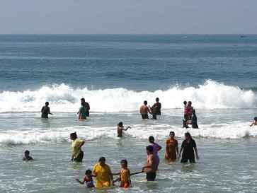 [인도] 남인도의 바다 (3) - 꼬발람 해변 Kovallam beach
