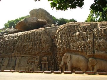 [인도] 해변과 사원이 있는 마을, 마말라뿌람 Mamallapuram