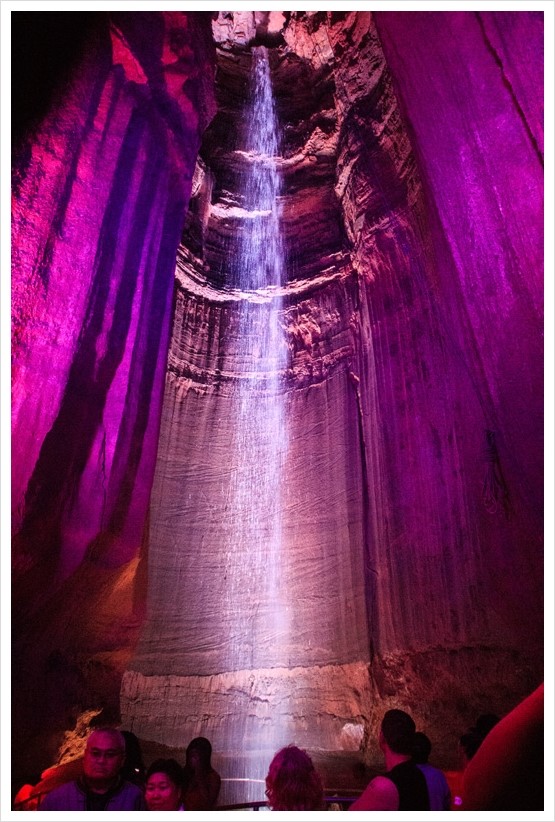 Chattanooga의 명소 44m 높이의 Ruby Falls : [미국일주 자동차 여행] - 56일째 - 8