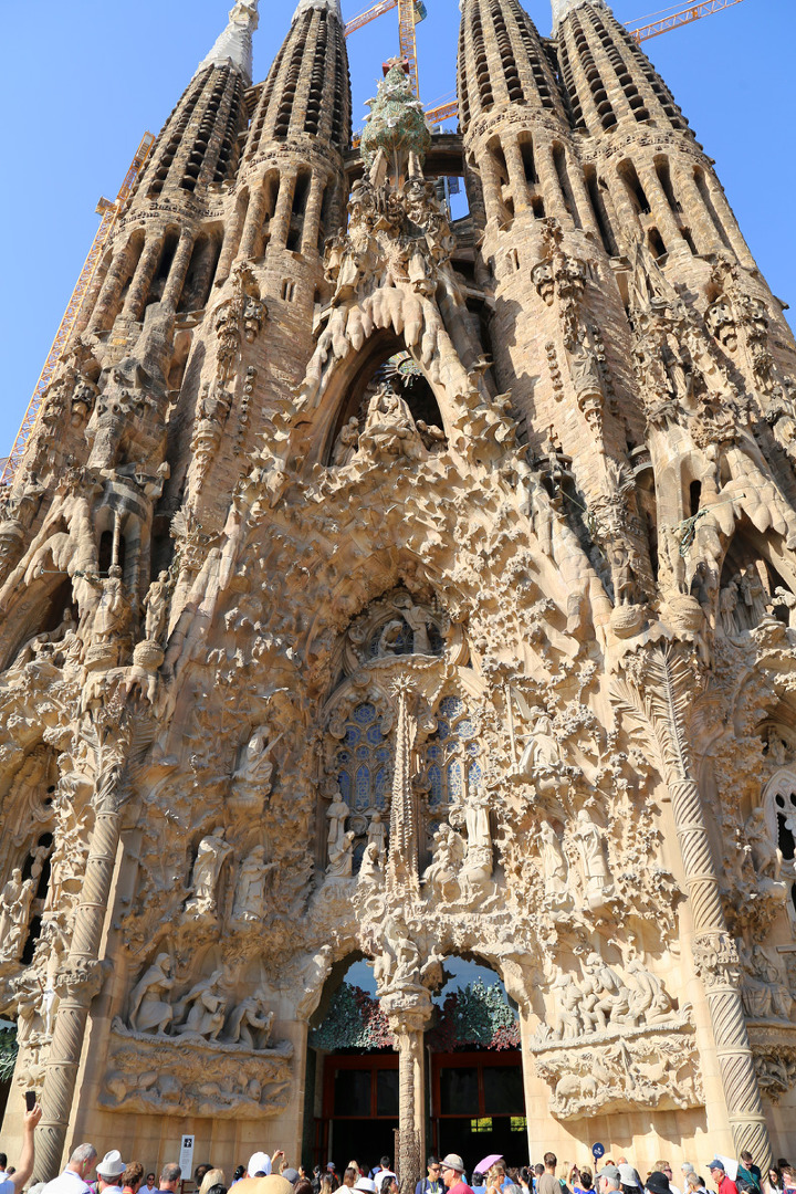 마침내 나의 눈으로 직접 본 바르셀로나 성가족성당! 탄생의 문(Nativity Façade) 종탑부터 올라가자