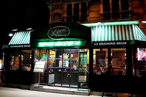 홍합요리로 유명한 '레옹 드 브뤼셀' <Leon de Bruxelles> 파리 레스토랑 후기