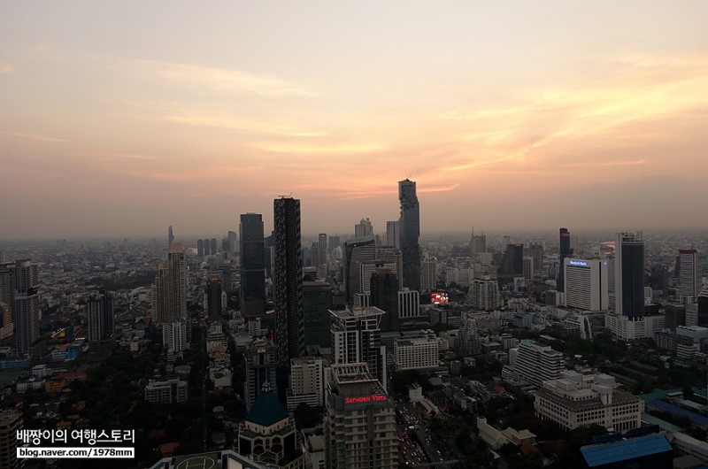 방콕 항공권 예약 팁! 멋진 도심 전망 방콕 루프탑 바 4곳 추천 : 방콕 여행