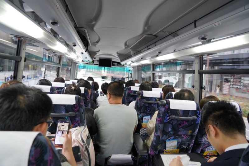 오사카 우메다역에서 간사이공항 리무진버스 탑승기