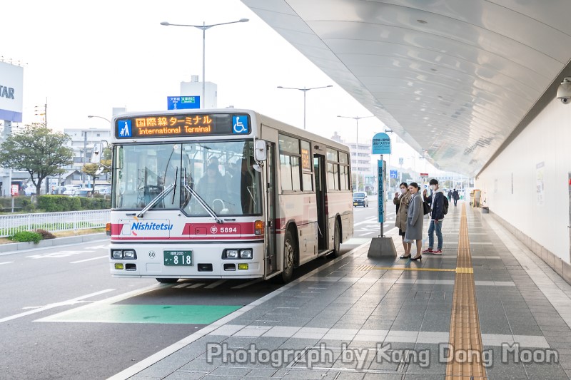 후쿠오카공항에서 하카타역 버스 지하철 왕복 어렵지 않아