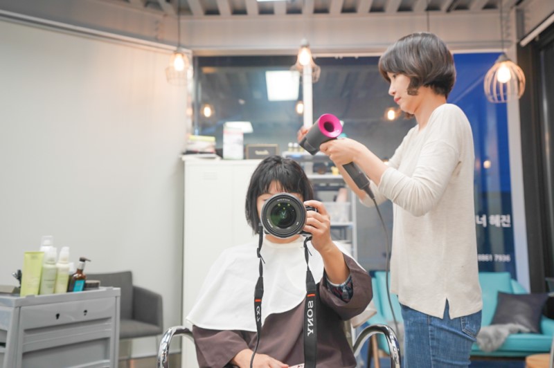 연남동 1인 미용실 디자이너혜진