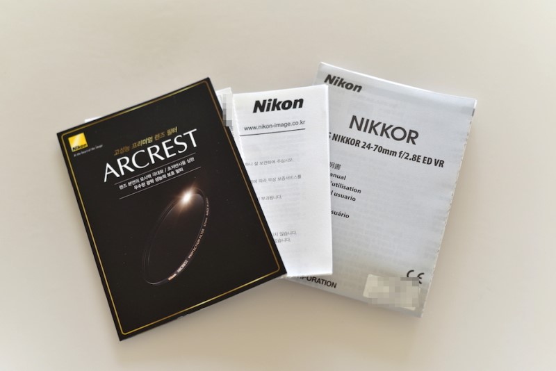 니콘 AF-S Nikkor 24-70mm F2.8E ED VR 리뷰