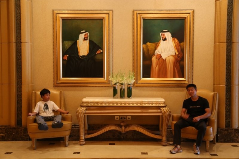 두바이 여행, 두바이호텔 샹그릴라 버즈칼리파 뷰