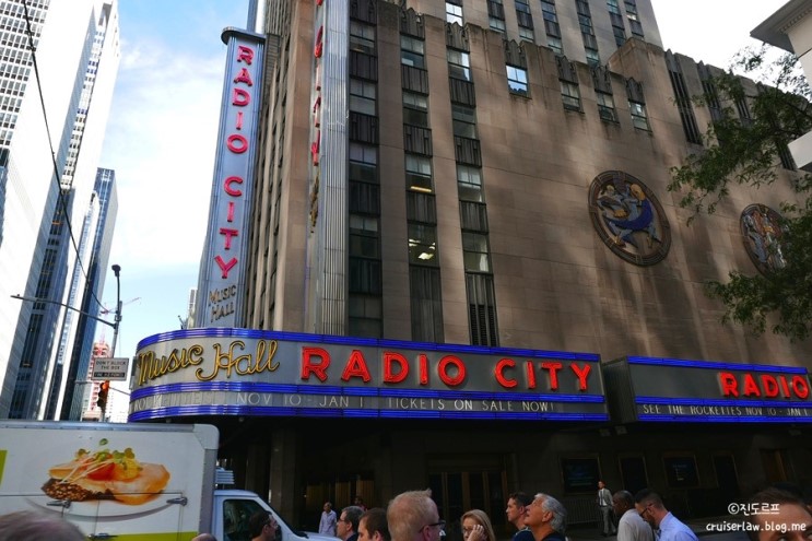 뉴욕여행, 라디오 시티 뮤직홀(Radio City Music Hall) STAGE DOOR TOUR 후기! 