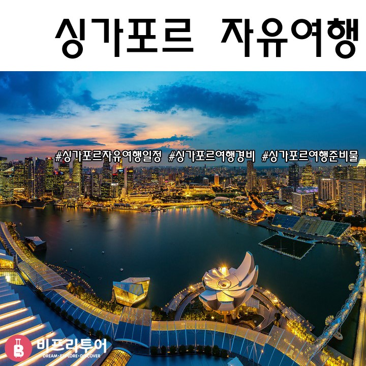 싱가포르 자유여행 코스 / 일정 / 경비 및 싱가폴 여행준비물