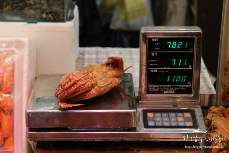 삿포로 오타루여행 삼각시장에서 맛집 발견