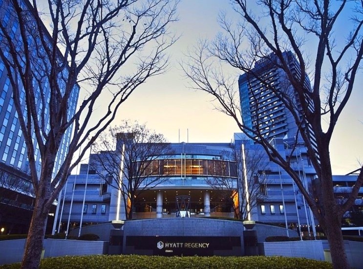 오사카 숙소 추천, 하얏트 리젠시 오사카(Hyatt Regency Osaka) : 야외 수영장이 멋진 호텔!