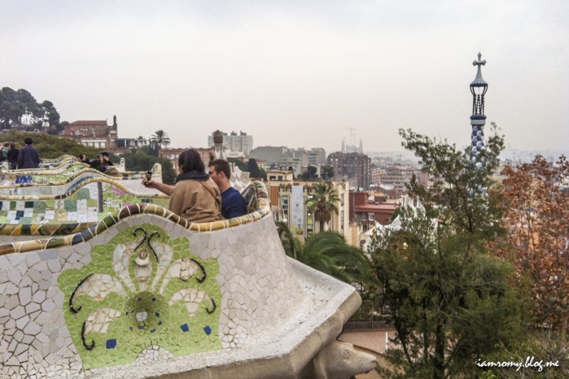 스페인여행, 가우디 빵집 케이크 위 걷는 바르셀로나 구엘공원산책