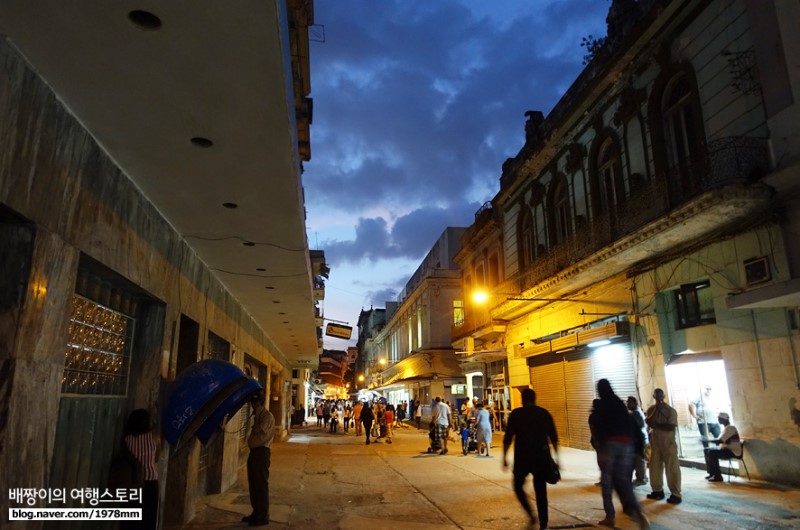 쿠바 여행, 아바나의 석양! 우연히 만나 멋진 노을 촬영하다.