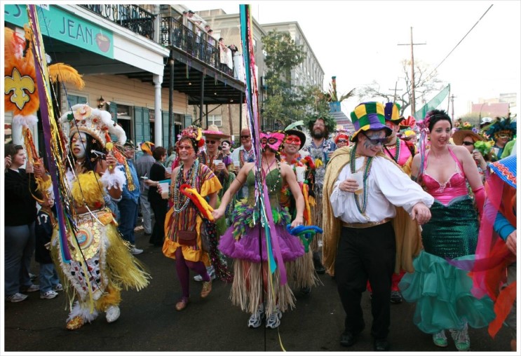 Bourbon Street와 세계적인 축제 Mardi Gras : New Orleans - 5 : [미국일주 자동차 여행] - 58일째 - 6