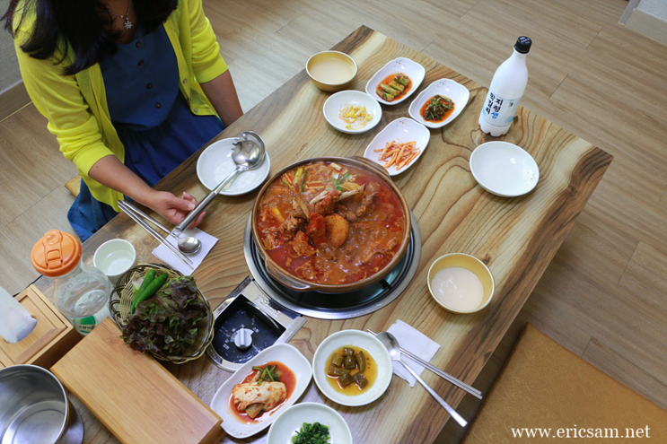 안성 맛집 구르메 오늘은 토종 닭볶음탕 