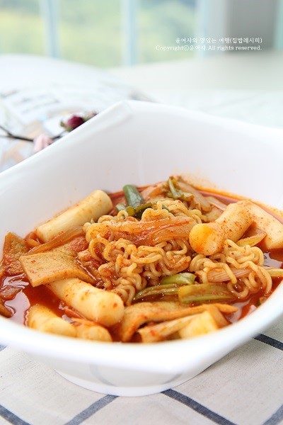 라볶이 레시피, 국민간식 국물떡볶이입니다