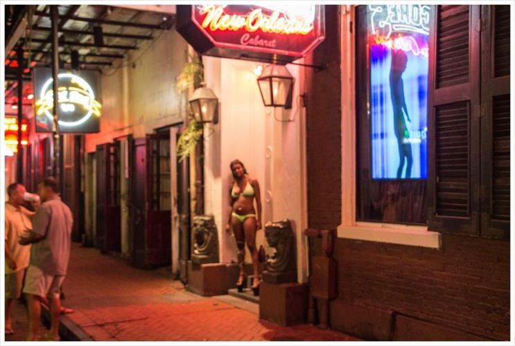 Bourbon Street 밤거리 : New Orleans - 6 : [미국일주 자동차 여행] - 58일째 - 7