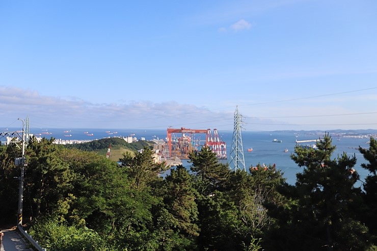 울산대교 전망대 (울산전망대) 중공업과 바다풍경 살펴보기