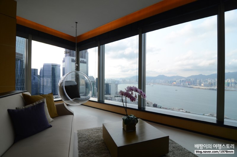 홍콩 호텔 추천, 예술 감각 담은 이스트 홍콩 호텔 하버뷰 전망 : 홍콩 여행