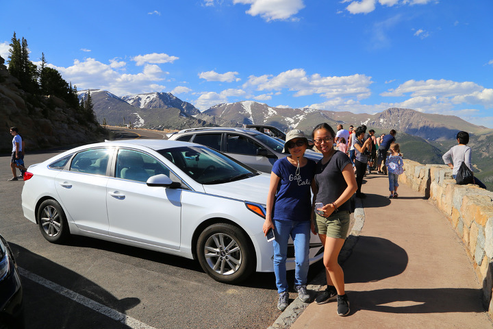 록키마운틴(Rocky Mountain) 국립공원 베어레이크(Bear Lake)와 트레일리지로드(Trail Ridge Road)