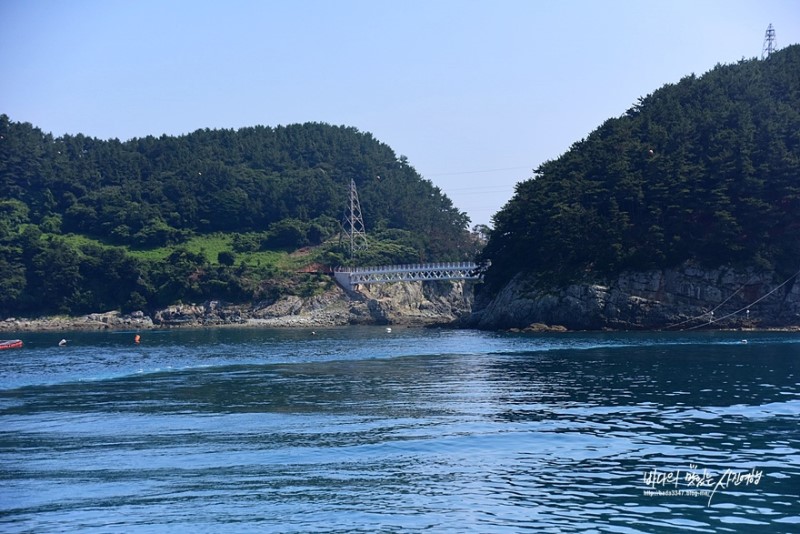 섬여행, 통영 연화도 보도교