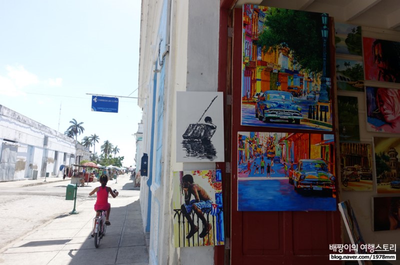 쿠바 여행, 시엔푸에고스 여행1 - 불레바드 거리 & 호세마르티 광장 & 기념품 거리