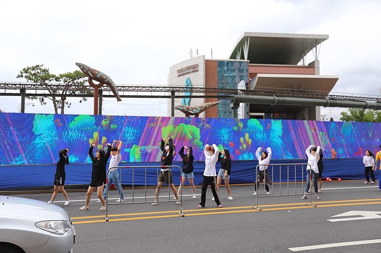 울산고래축제 2018 장생포 물총축제, 모노레일과 군함