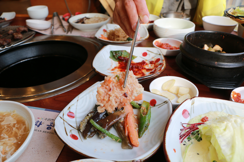 수원 갈비 맛집 다시 찾은 화홍문갈비