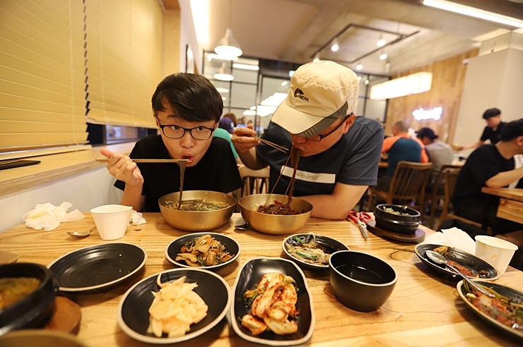 거제 맛집 냉면 하면옥 본점 그리고 외도 보타니아