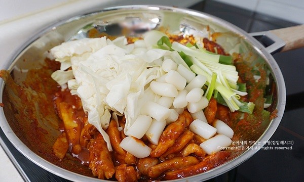 닭갈비 만들기, 쿠킹박스로 간편하게 요리했어요