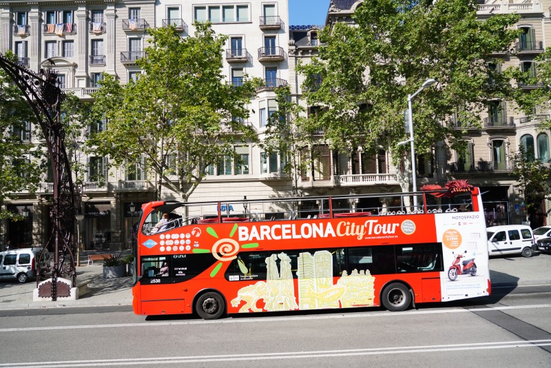 바르셀로나자유여행 오픈탑 투어버스 with 줌줌