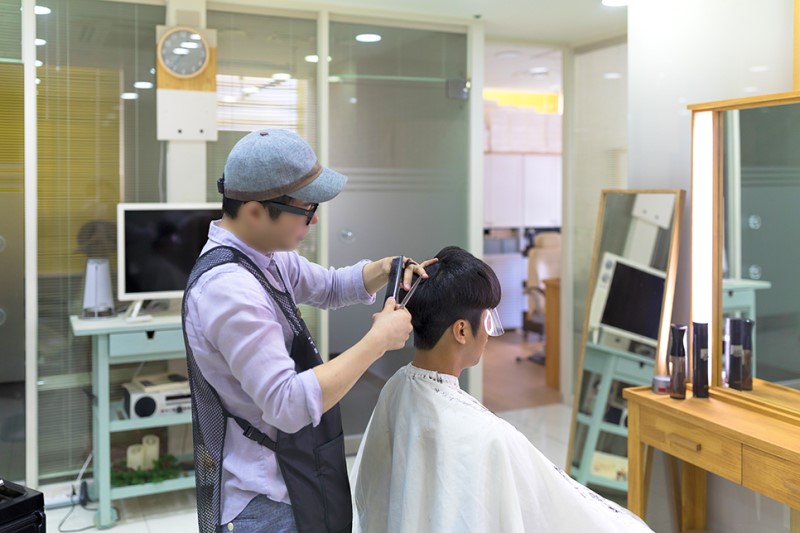 강남역미용실 볼륨매직 깔끔하게 스타일링