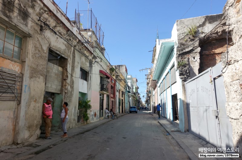 쿠바 여행, 지칠 줄 모르는 체력! 아바나 골목 누비기